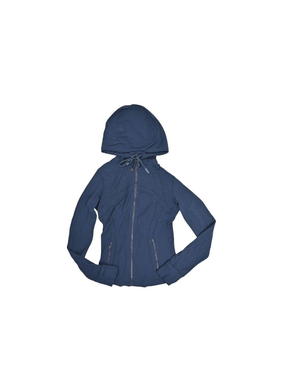 Lululemon Define Hooded Jacket *Nulu LW3HAWS in Navy Blue